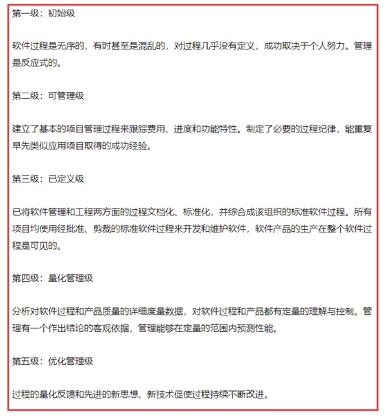 cmmi的五個級別到底是什么？做cmmi認(rèn)證怎么選級別？有標(biāo)準(zhǔn)嗎？